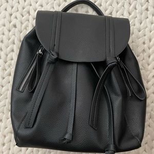 Zara Faux Leather Backpack